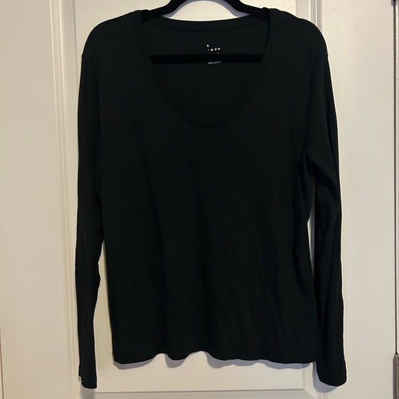 A New Day Ribbed Long Sleeve Top - Picture 1 of 8